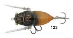 Tiemco Jumbo Cicada Dead Slow - Image 2