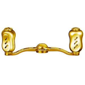 Gomexus Full Gold 90mm handle 22 mm titanium knob 7x4mm
