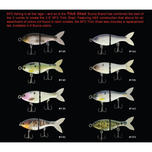 Bucca Trick Shad 2.5"