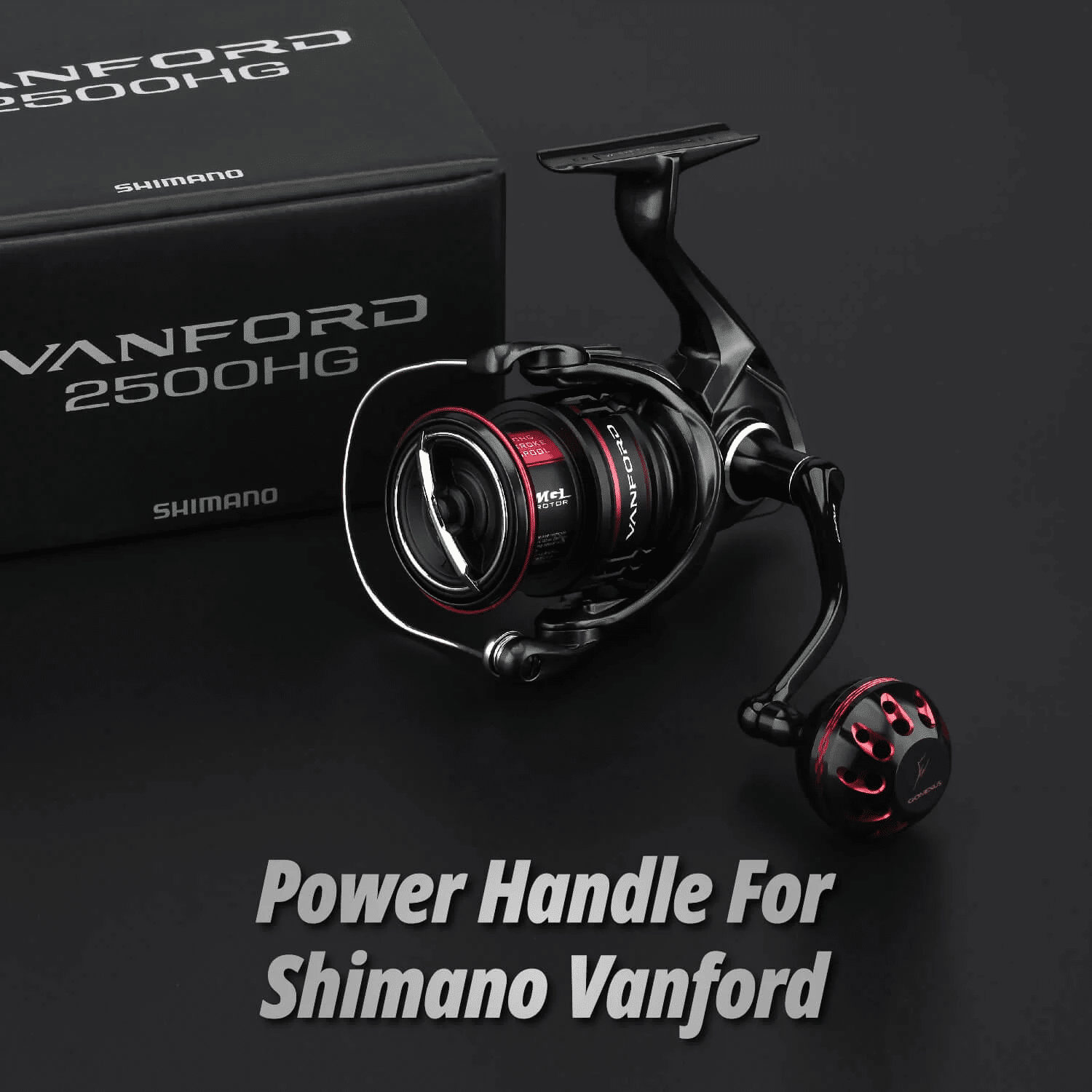 Gomexus Aluminum Handle for Shimano 63mm
