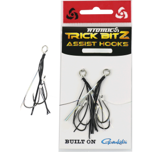 Atomic Trick Bitz Assist Hooks Black Silver