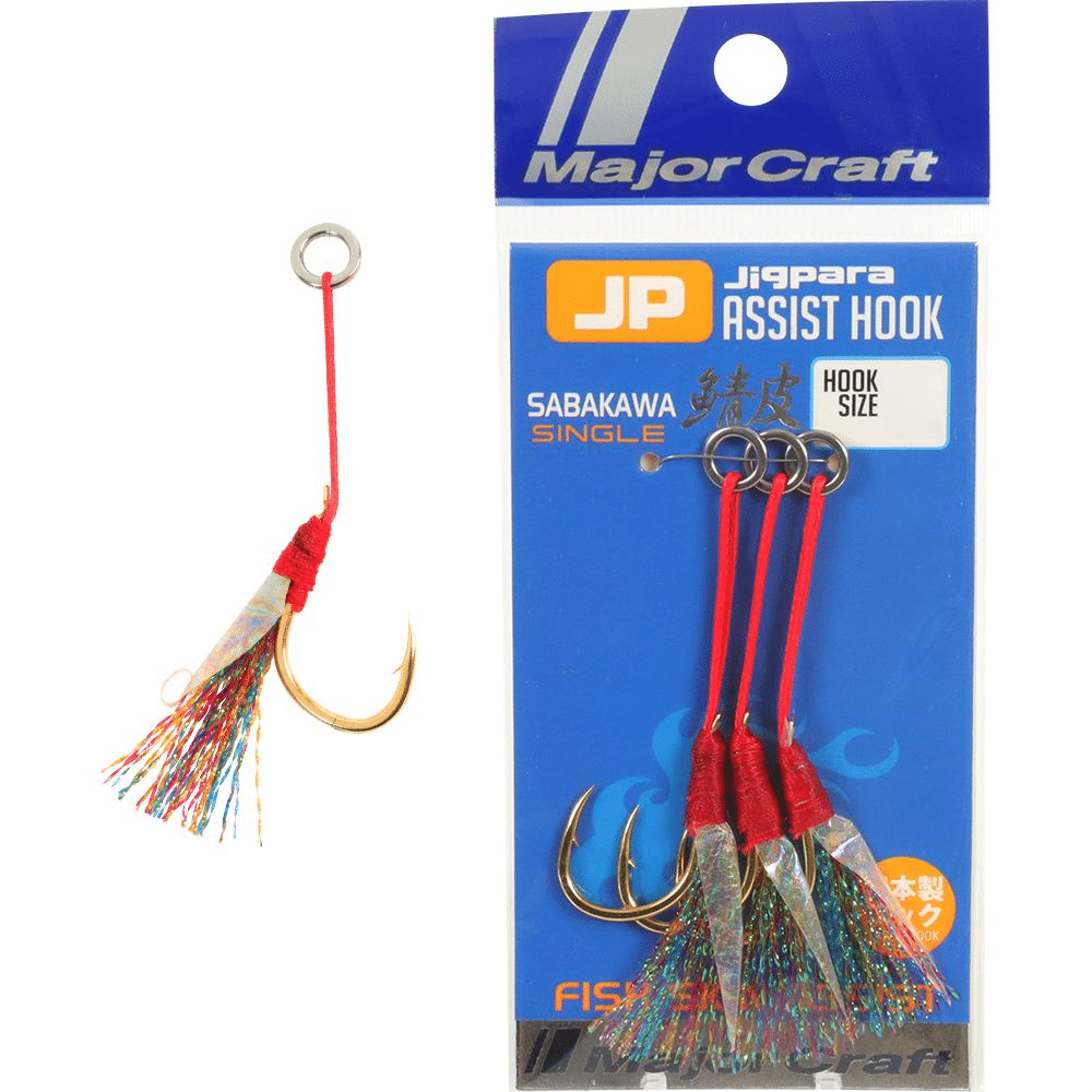 Major Craft JigPara Assist Hooks Saba